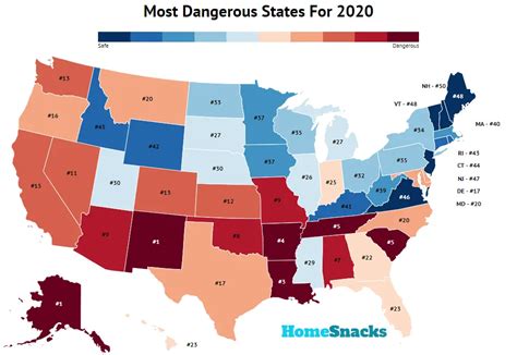 Most dangerous state. Oct 22, 2021 · 1. New Jersey. New Jersey is the safest state in the U.S., according to our results. Data from the crime reporting period we studied showed that the state has the lowest number of rapes per ... 