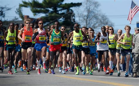 Most elite runners gather to start 127th Boston Marathon