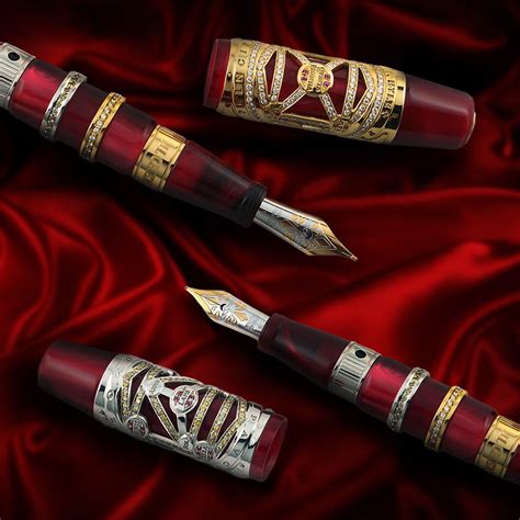 Most expensive pen in the world. A pen that's worth $8 million? Yup, it exists. Check out some of the most expensive pens around, including one touting black diamonds and rubies. 