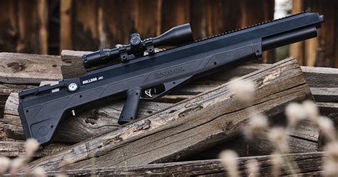 THE MOST POWERFUL SEMI-AUTO AIR RIFLE IN THE WORLD. $1,100.00. Shipping calculated at checkout. Caliber. .30/7.62mm .35/9mm. Add to Cart. AEA TERMINATOR 2nd Generation Features. front and rear double cylinder structure, the whole gun has 700 CC air tank, if there are special requirements can be extended to 1000CC.