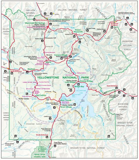 Most scenic route from Darby, Mt. - Yellowstone National Park …