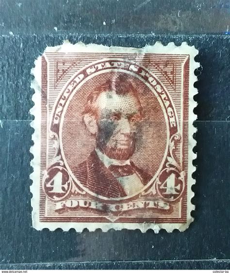 Abraham Lincoln 4 Cent RARE Stamp 1954 Purple Color United States Postage 4 Ea $2.79. Sold - 9 months ago. Comparable