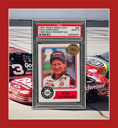 1997 Pinnacle Totally Certified Gold Dale Earnhardt #3 #/49. With the late '90s came a surge in low-numbered parallels. For Dale Earnhardt collectors, one of the top targets for many is 1997 Pinnacle Totally Certified Gold. Numbered to 49, the wild etched foil design seems appropriate for racing.. 