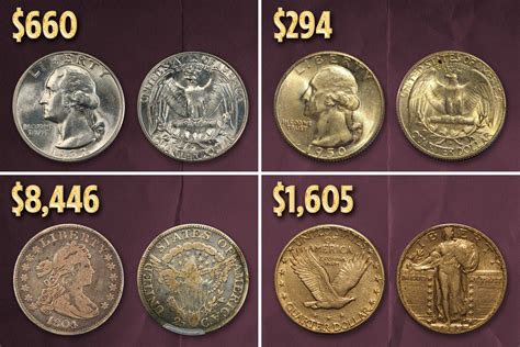 According to the Professional Coin Grading Service, here’s what five high-value quarters from the year 2000 went for at auction: Massachusetts 2000-P (Philadelphia mint) MS69: $3,760. Maryland .... 
