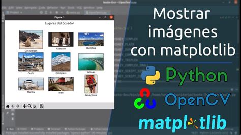 Mostrar imágenes con matplotlib Python - OpenCV - YouTube