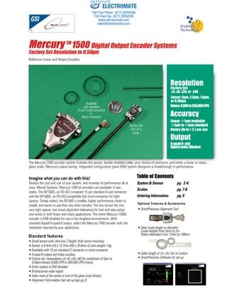 Motec m150 datasheet.  Description: Mercury TM1500 Digital Output Encoder ...