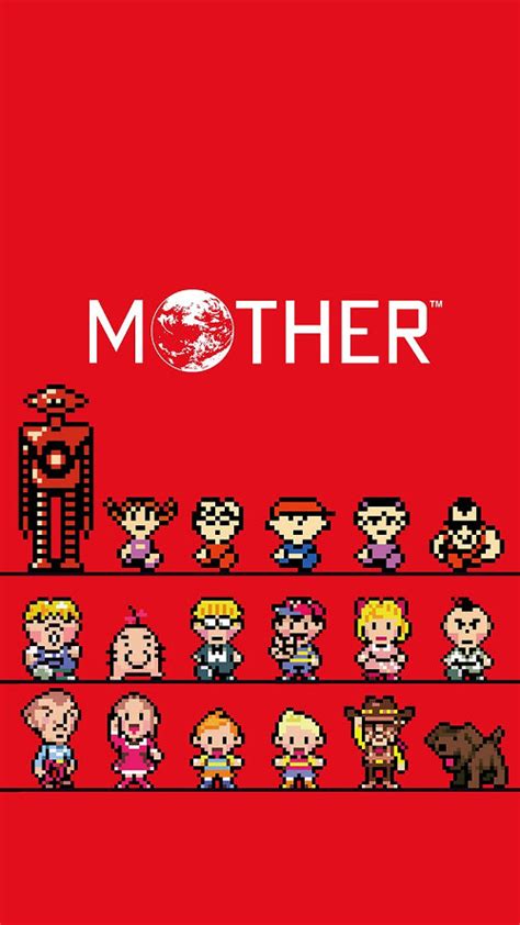 Motherのスマホ用の壁紙が 任天堂のlineで配信