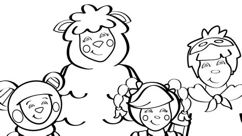 Jesus Heals Ten Lepers Coloring Page