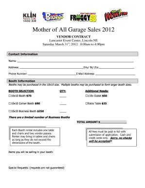 Mother of All Garage Sales 2022 Hosted By 1400KLIN. Event starts on Friday, 1 April 2022 and happening at Lancaster Event Center fairgrounds, Lincoln, NE. Register or Buy Tickets, Price information..