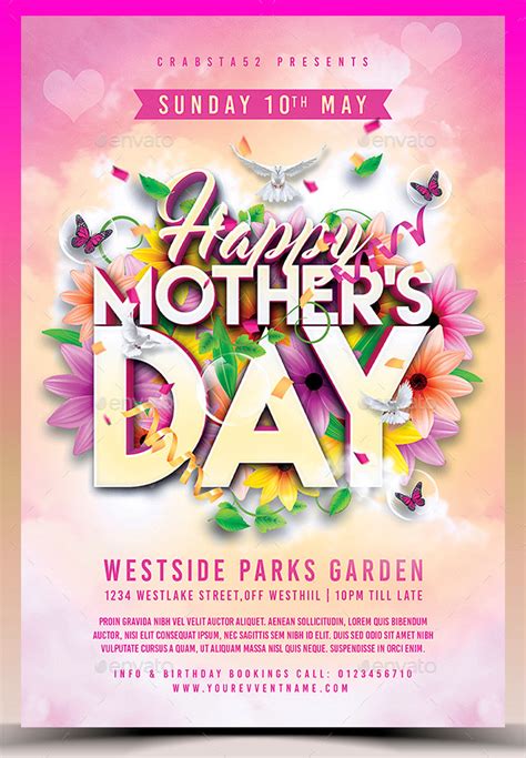 Mothers Day Flyer Template