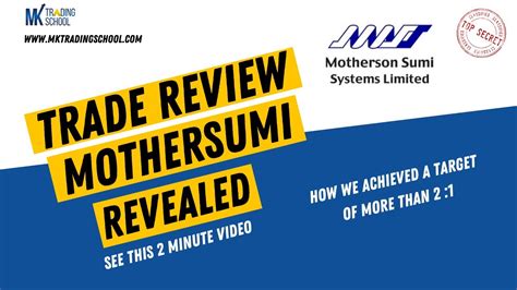 Mothersumi stock price. ITC share price. 404.75 0.19%. Zee Entertainment Enterpri... 183.50 -2.37%. Business News / Markets / Motherson Sumi demerger: Stock surges on record date of allotment. 