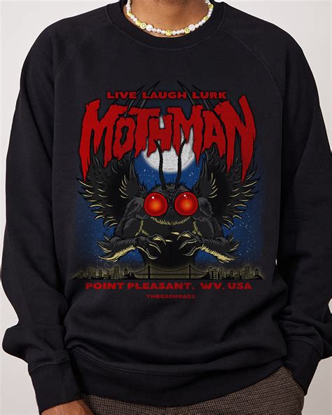 Mothman - Live Laugh Lurk Sweater Threadheads Exclusive