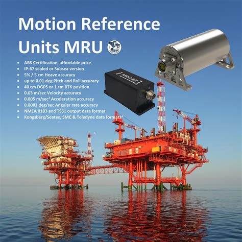 Motion Reference Units (MRU) - Geo-matching