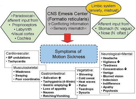 Motion Sickness: Background, Pathophysiology, Prevalence