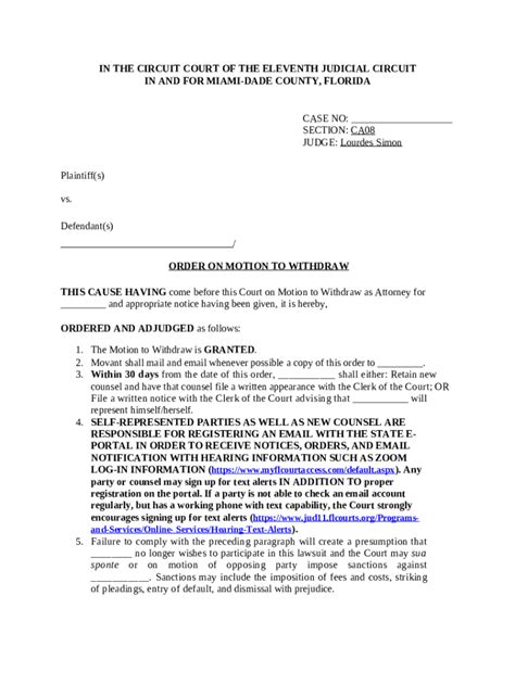 Motion to Recuse a Judge for Florida State Circuit Court Doc Template