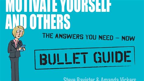 Motivate yourself and others bullet guides by steve bavister. - Contrato matrimonial y terapia de pareja.