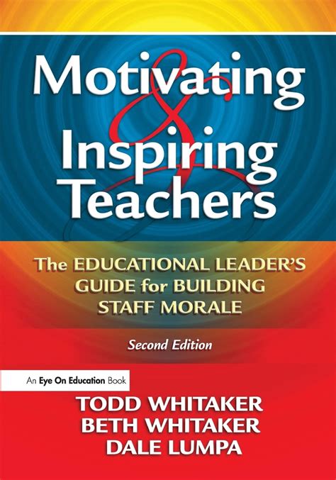 Motivating and inspiring teachers the educational leaders guide for building staff morale. - How to turn on the digitech rp80.