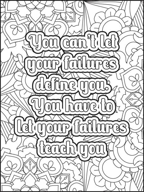 Motivational Coloring Book
