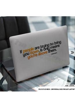 Motivational Quote Laptop Sticker: Rokomari.com