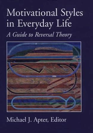 Motivational styles in everyday life a guide to reversal theory. - Koehler engine manuals for model cv20s.
