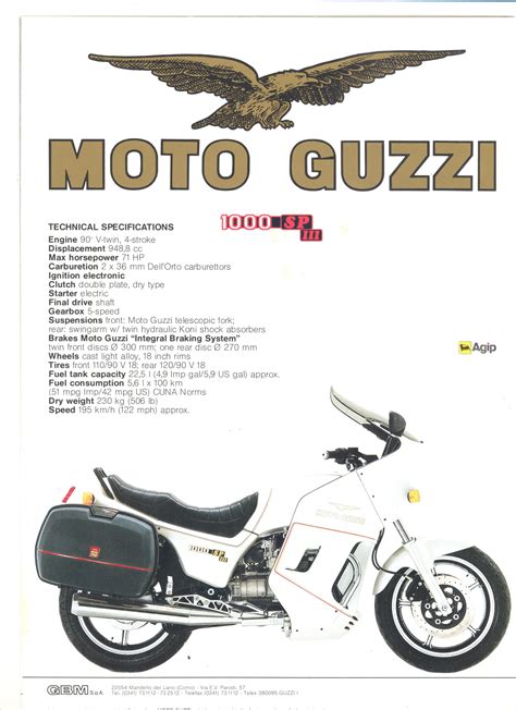 Moto guzzi 1000 sp factory service repair manual. - China business guide by chinaknowledge press.