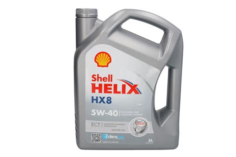 Motoröl SHELL Helix HX8 ECT 5W40 5L motointegrator