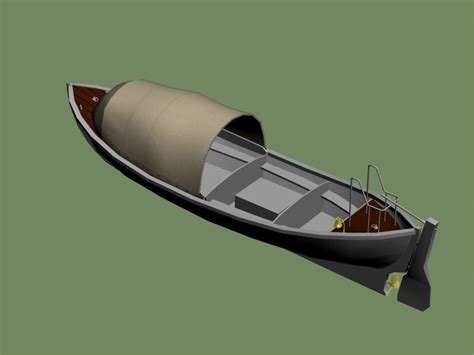 Motor Whale boat - WWII US Navy 3D model CGTrader