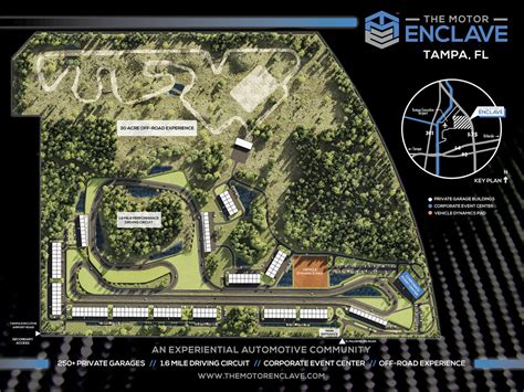 Motor enclave tampa. About The Motor Enclave. The Motor Enclave is the premier developer of experiential motorsports venues in North America. Our 200-acre development in Tampa, Florida, includes a 1.6-mile Hermann ... 