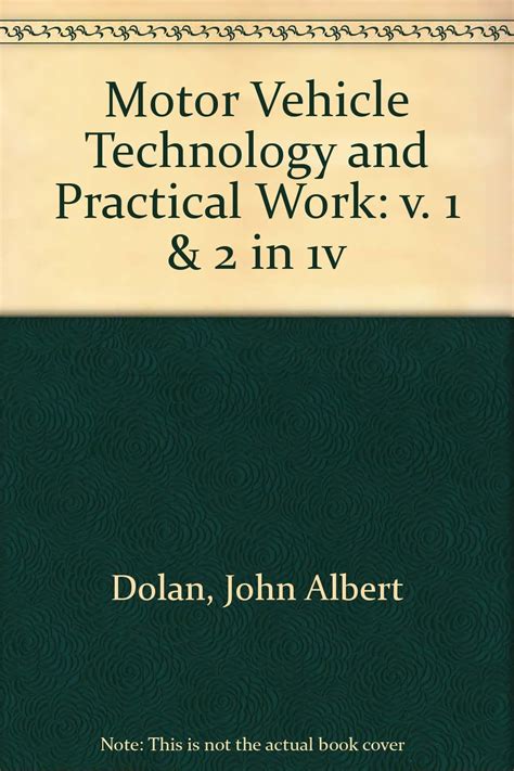 Motor vehicle technology and practical work textbook. - Pickers pocket guide comic books by david tosh.