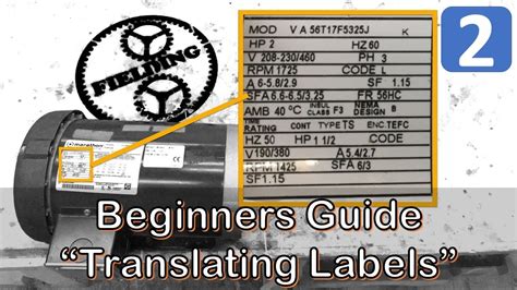 MotorGuide Motor Label