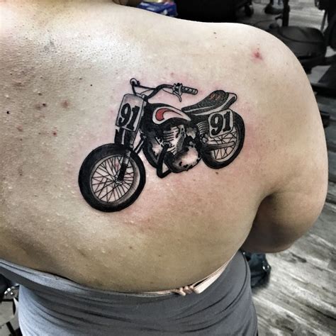Motorbike Bike Tattoo