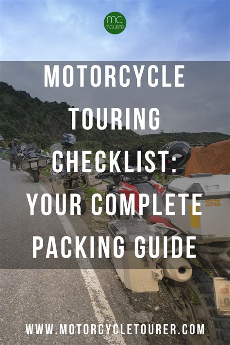 Motorcycle Touring - The Complete Guide