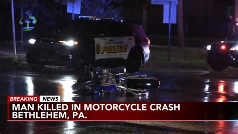 Motorcycle accident bethlehem pa. 29 Jan 2024 ... Motorcyclist dies after Friday afternoon crash ... A 44-year-old Chambersburg man died as a result of injuries suffered in a motorcycle accident ... 