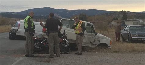 Motorcycle accident helena mt yesterday. .  ...