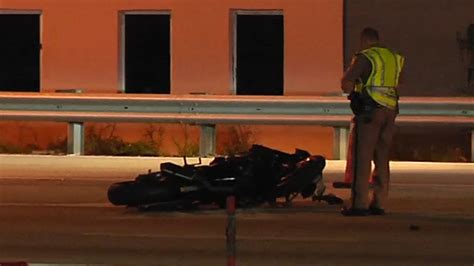 Motorcycle accident in broward county yesterday. WESTON, FLA. (WSVN) - - A crash involving a motorcycle on Interstate 75 in Weston left two people dead, and led to hours-long lane closures that caused traffic backups during rush hour. 