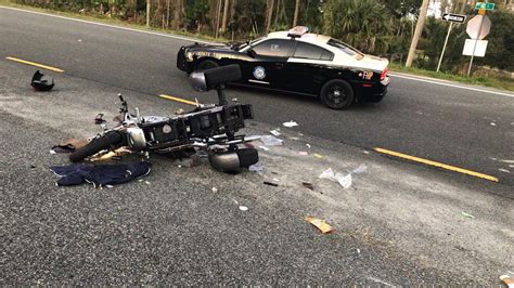 Orlando police investigate a fatal crash involving a Lynx bus and a motorcycle. 22-year-old man killed in crash off I-95 in Flagler County A 22-year-old man was killed in a crash with a tree off ... . 