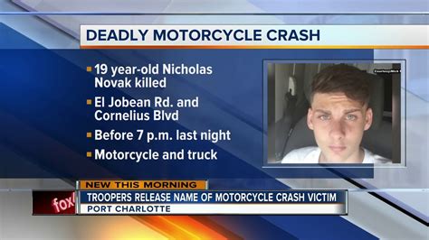 The accident happened as a 74-year-old man from Port Charlotte was riding a motorized tricycle going south on the shoulder of US 41 approaching the intersection with Cochran Boulevard. As the cyclist was approaching the intersection, a 42-year-old man from Port Charlotte was driving a dump truck westbound on Cochran Boulevard, heading toward a .... 