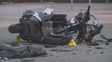 Motorcycle crash with serious injuries forces closure of Colfax Avenue east of downtown Denver