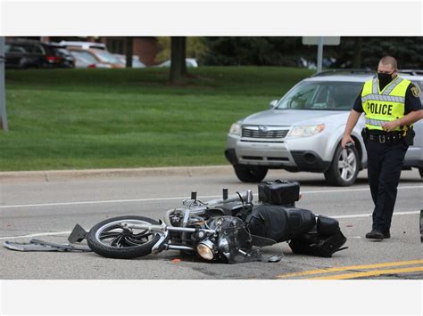 Motorcyclist critically injured in north end crash
