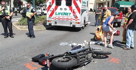 Motorcyclist injured after driver crashes into him speaks out
