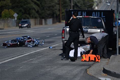 Motorcyclist killed after hitting parked truck in Martinez
