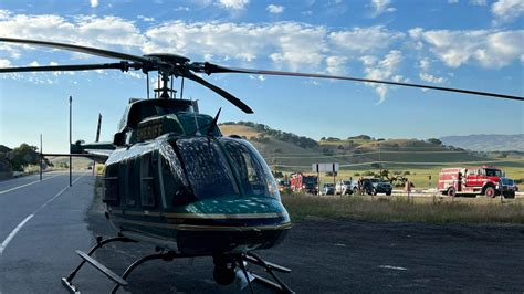 Motorcyclist sustains severe injuries in Hwy 101 crash