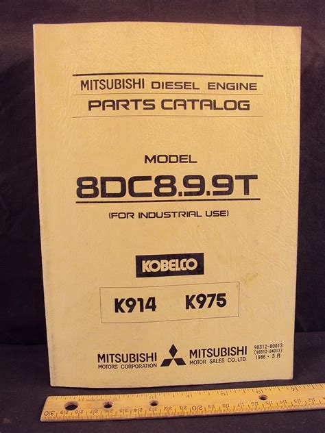 Motore diesel mitsubishi 8dc 8 9 9t k 914 k 915 manuale catalogo ricambi. - Kenmore washer repair manual 80 series.