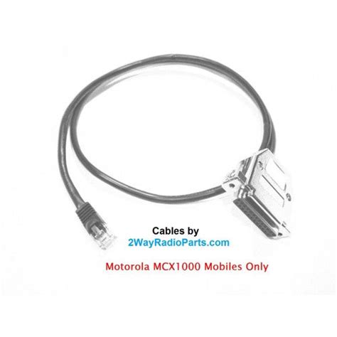 Motorola MCX1000 MCX-1000 Radio Programming Cable