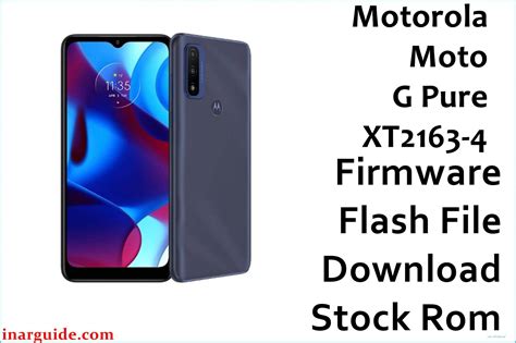 Motorola Moto G Pure XT2163-4 Stock ROM Firmware (Flash File)