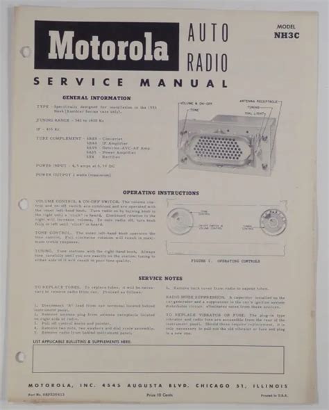 Motorola auto radio service manual model 412. - The vhdl reference a practical guide to computer aided integrated.