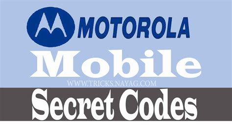 Motorola unlock codes list.  Use these codes ANDROID Motorola secret codes for Motorola...
