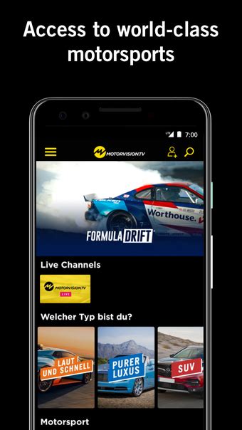 Motorvision TV Live Streaming APK Download for Android 