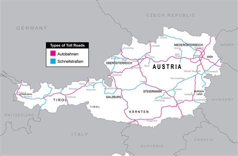 Motorway tolls in Austria and Vienna