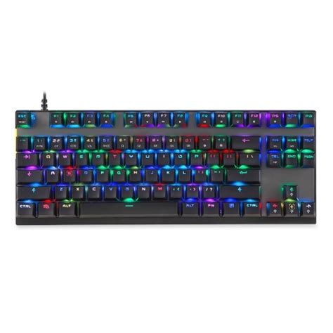 Motospeed CK82 mechanische Tastatur 87 Tasten RGB Gaming